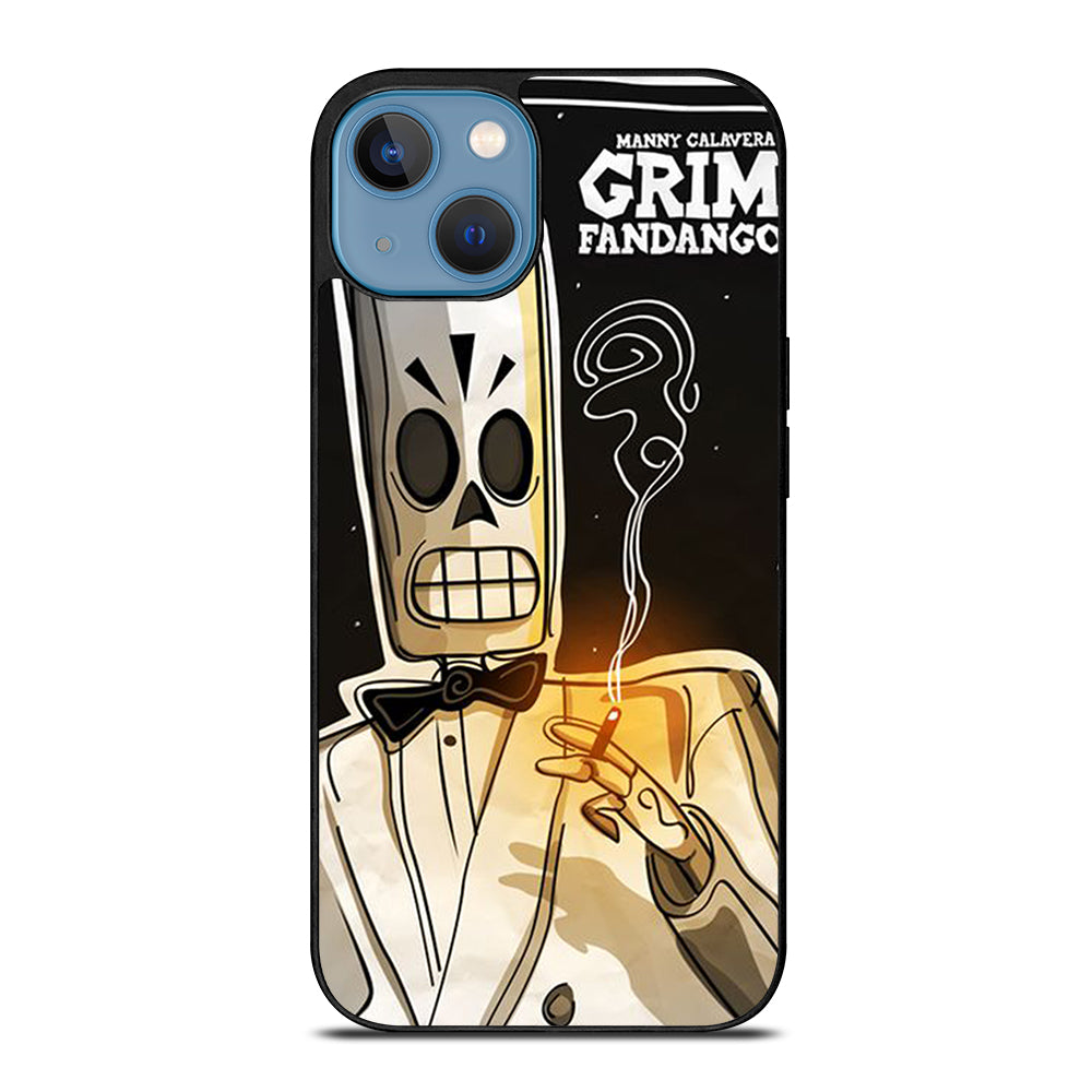 GRIM FANDANGO MANNY CALAVERA CARTOON iPhone 13 Case Cover
