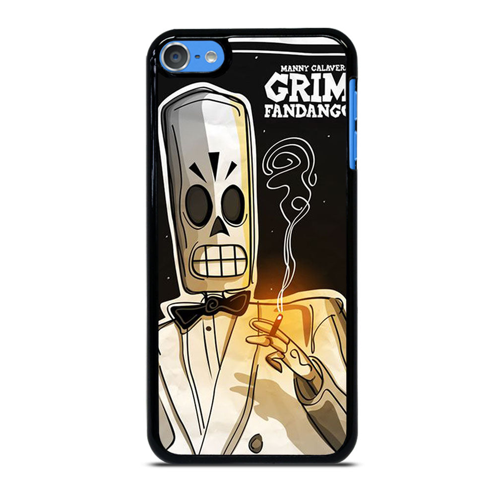 GRIM FANDANGO MANNY CALAVERA CARTOON iPod Touch 7 Case Cover