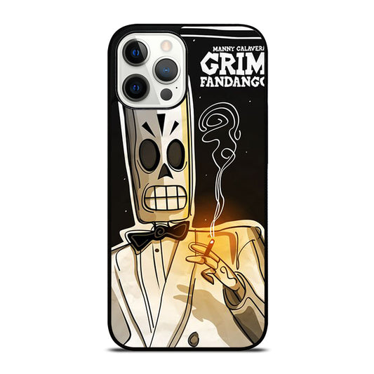GRIM FANDANGO MANNY CALAVERA CARTOON iPhone 12 Pro Max Case Cover