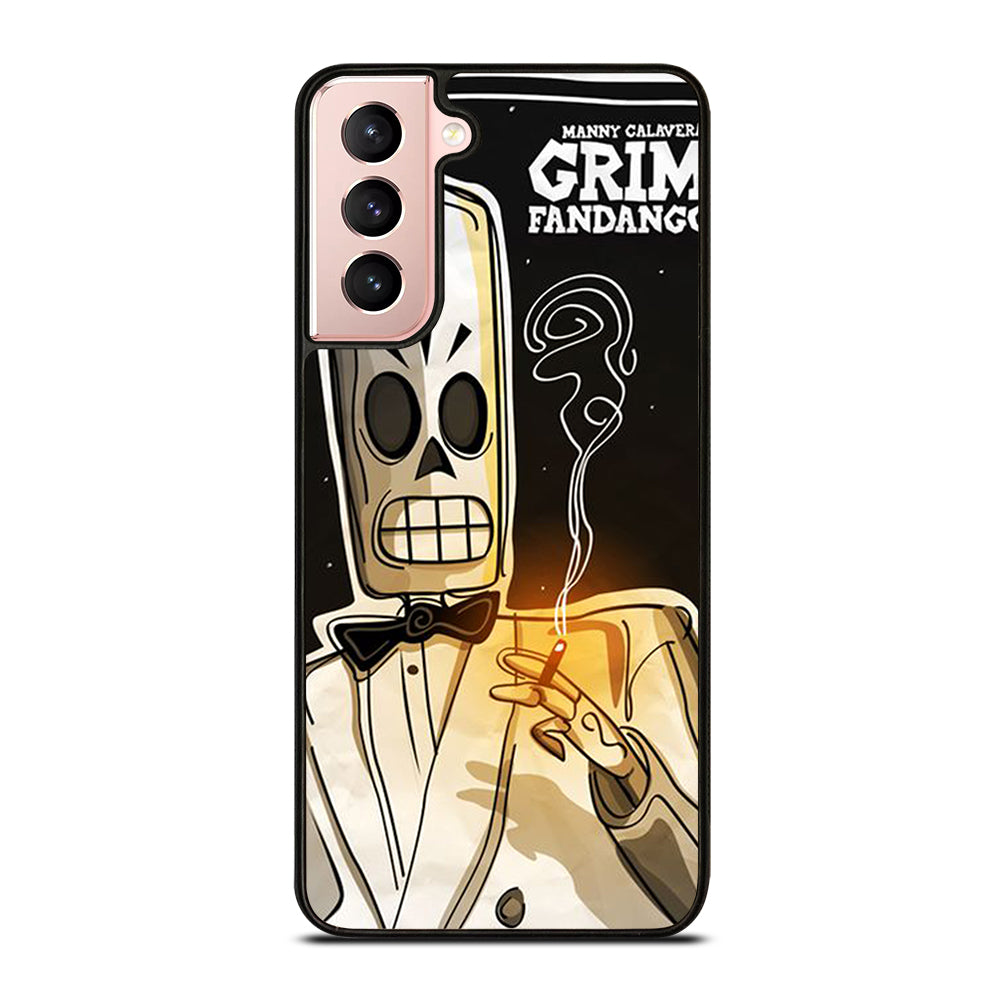 GRIM FANDANGO MANNY CALAVERA CARTOON Samsung Galaxy S21 Case Cover