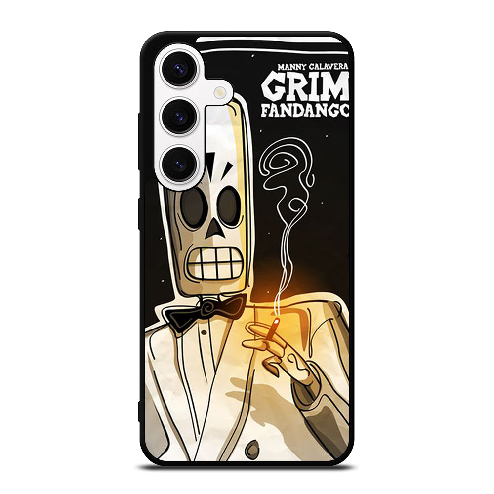 GRIM FANDANGO MANNY CALAVERA CARTOON Samsung Galaxy S24 Case Cover