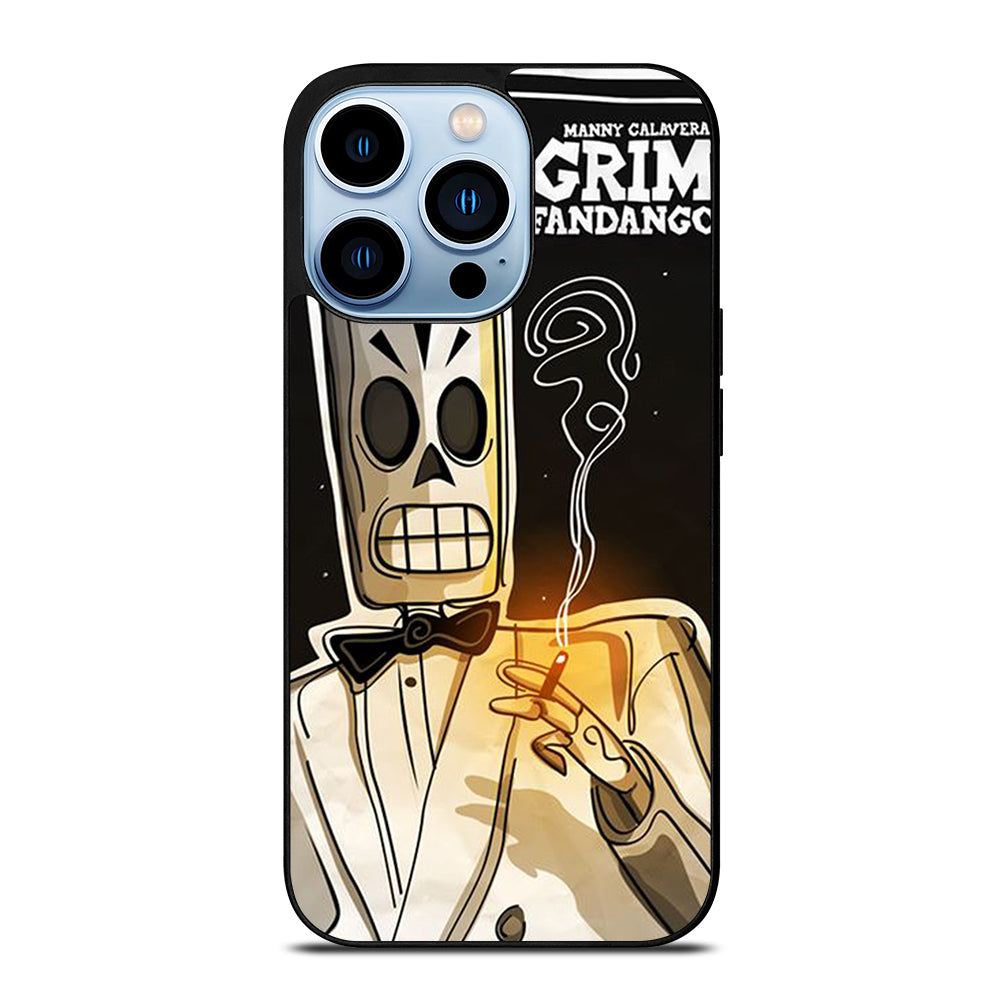 GRIM FANDANGO MANNY CALAVERA CARTOON iPhone 13 Pro Max Case Cover