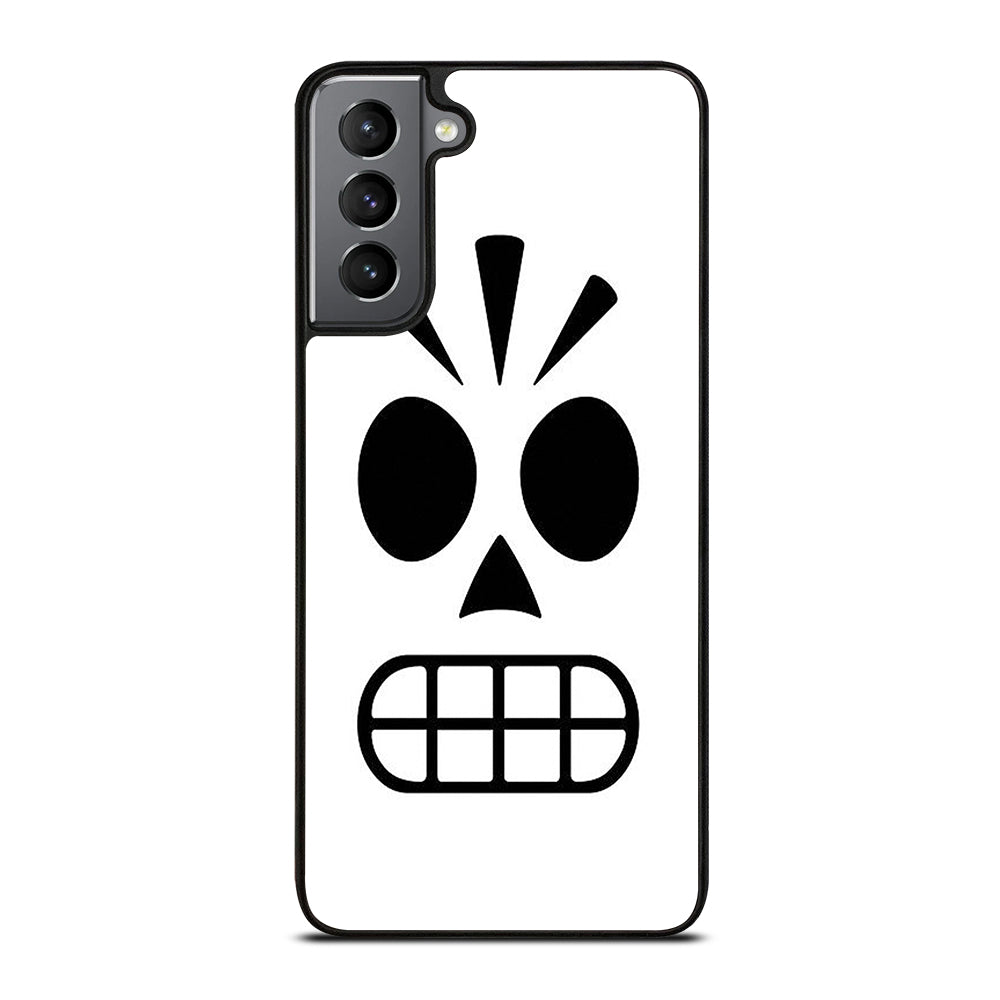 GRIM FANDANGO MANNY CALAVERA FACE Samsung Galaxy S21 Plus Case Cover