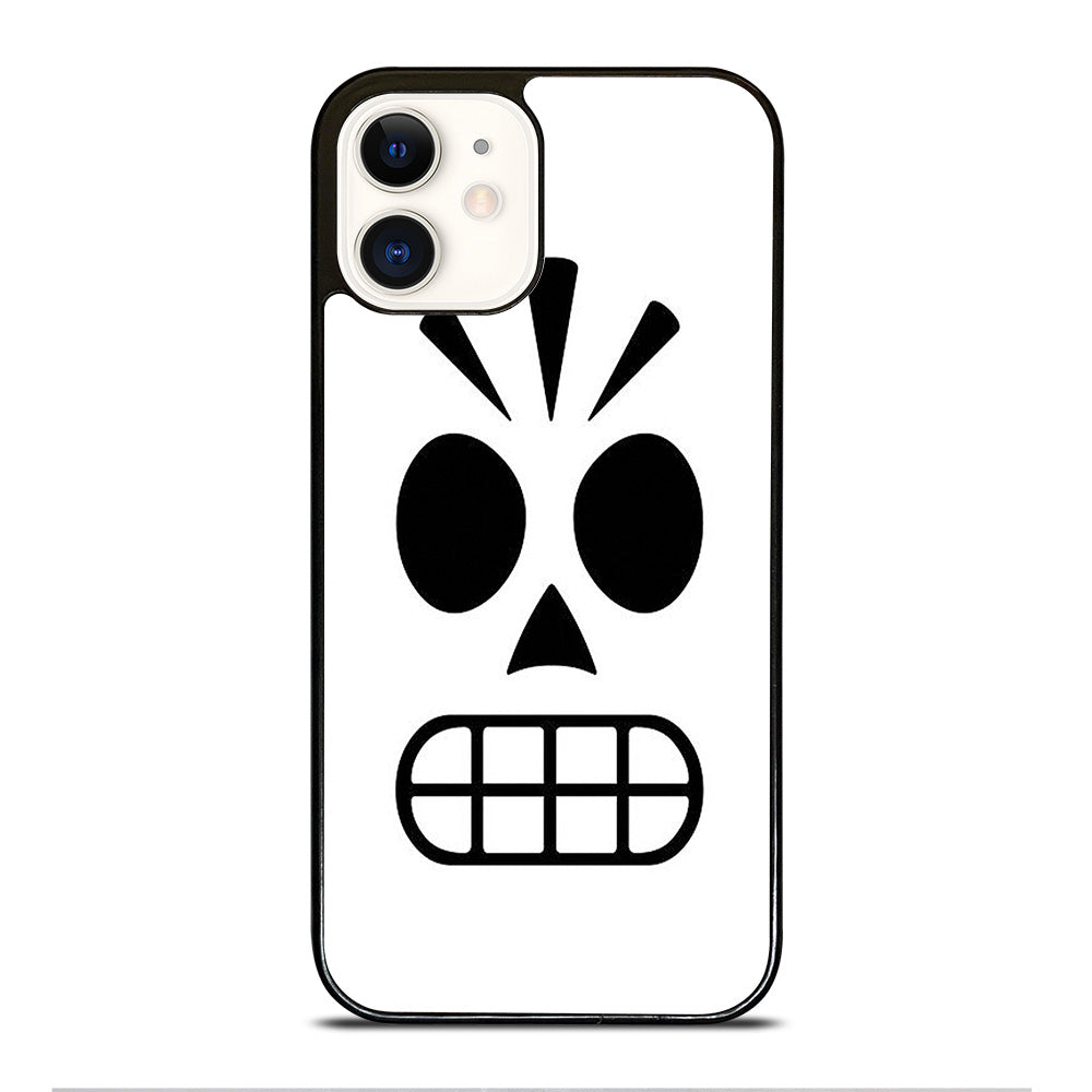 GRIM FANDANGO MANNY CALAVERA FACE iPhone 12 Case Cover