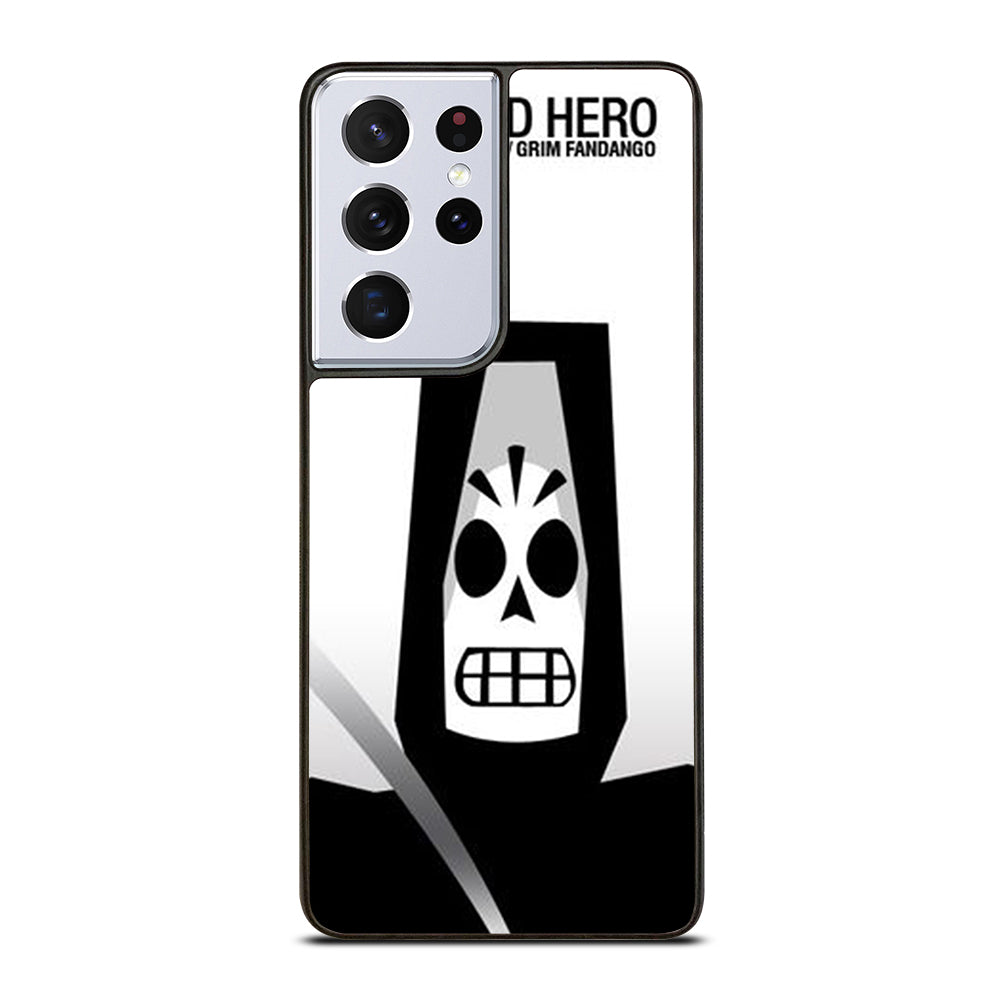 GRIM FANDANGO MANNY CALAVERA THE OLD HERO Samsung Galaxy S21 Ultra Case Cover