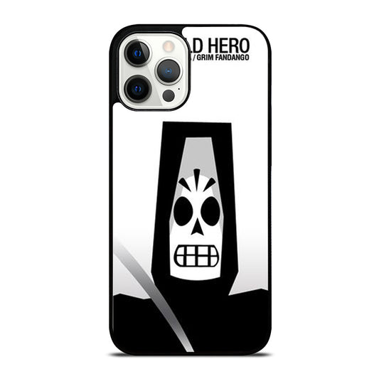 GRIM FANDANGO MANNY CALAVERA THE OLD HERO iPhone 12 Pro Max Case Cover