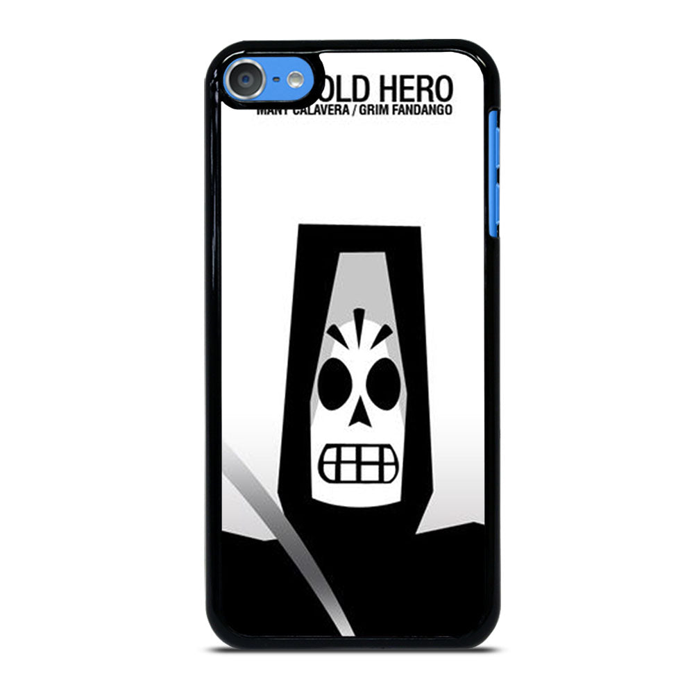 GRIM FANDANGO MANNY CALAVERA THE OLD HERO iPod Touch 7 Case Cover