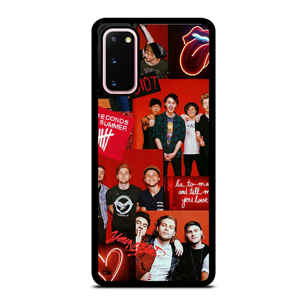 GROUP 5 SECONDS OF SUMMER COLLAGE Samsung Galaxy S20 Case Cover