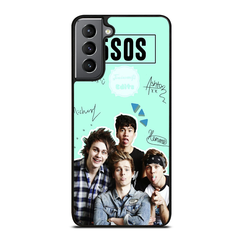 GROUP 5 SECONDS OF SUMMER SIGNATURE Samsung Galaxy S21 Plus Case Cover