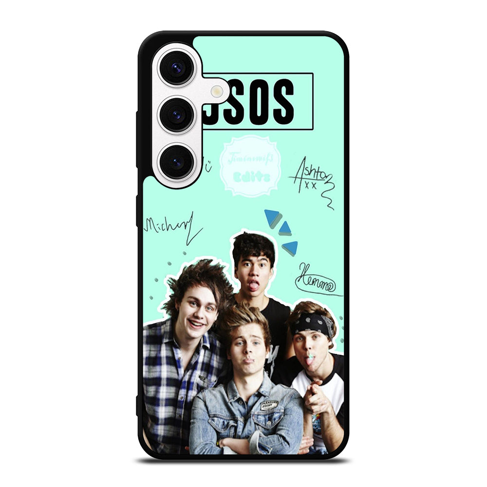 GROUP 5 SECONDS OF SUMMER SIGNATURE Samsung Galaxy S24 Case Cover