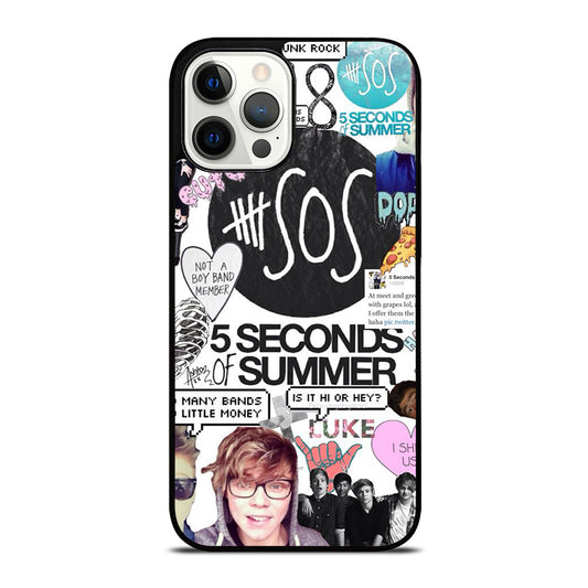 GROUP 5 SECONDS OF SUMMER SOS iPhone 12 Pro Max Case Cover