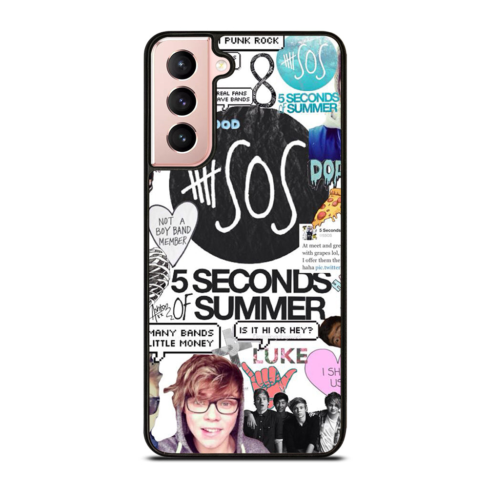 GROUP 5 SECONDS OF SUMMER SOS Samsung Galaxy S21 Case Cover