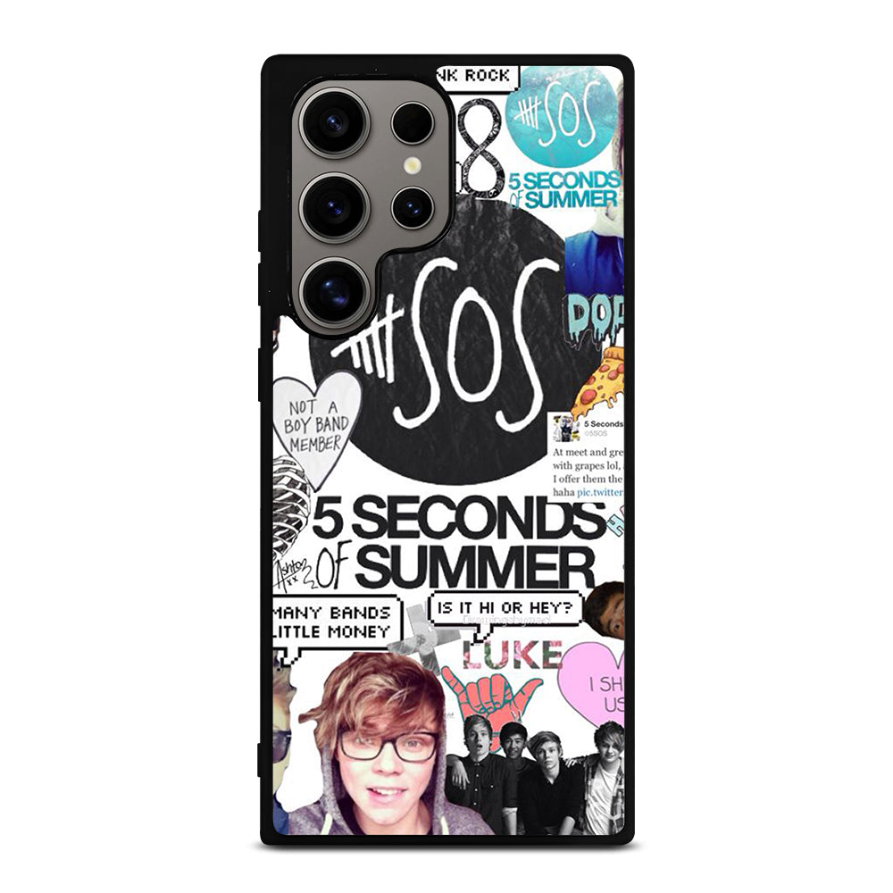 GROUP 5 SECONDS OF SUMMER SOS Samsung Galaxy S24 Ultra Case Cover