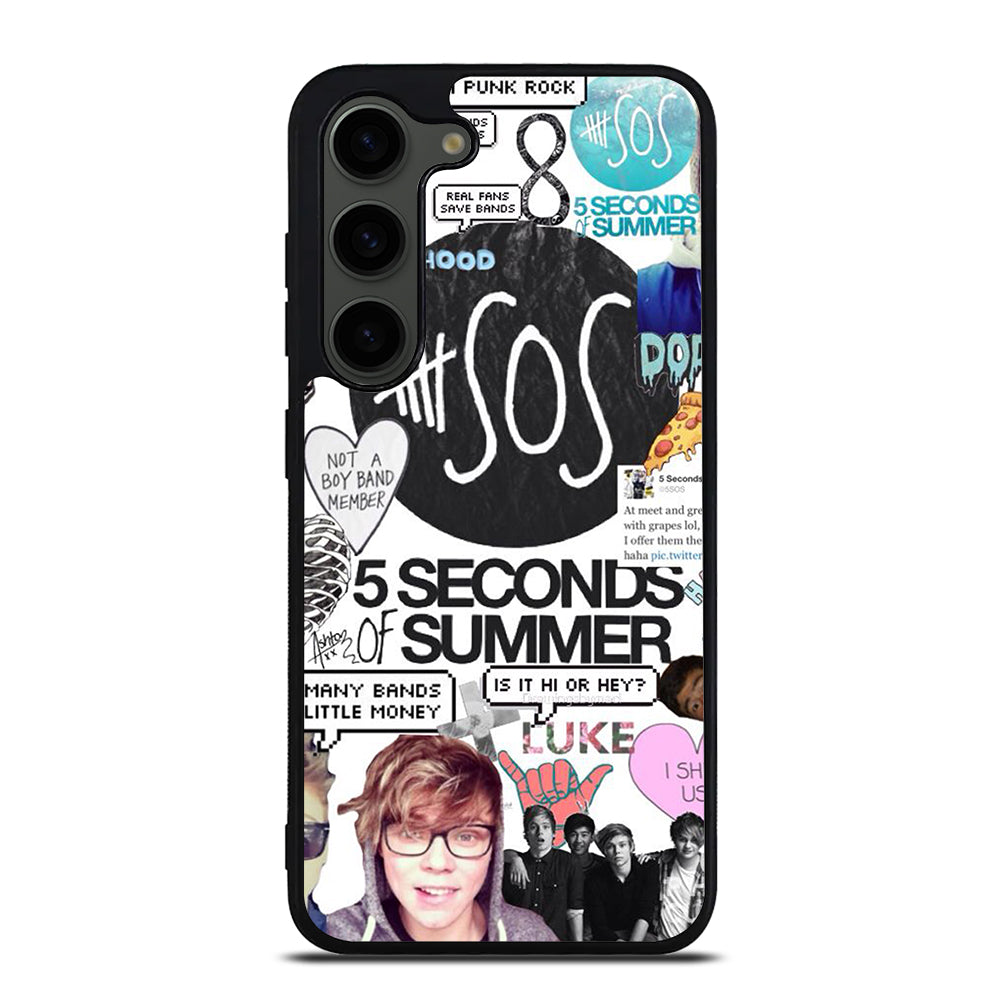 GROUP 5 SECONDS OF SUMMER SOS Samsung Galaxy S23 Plus Case Cover
