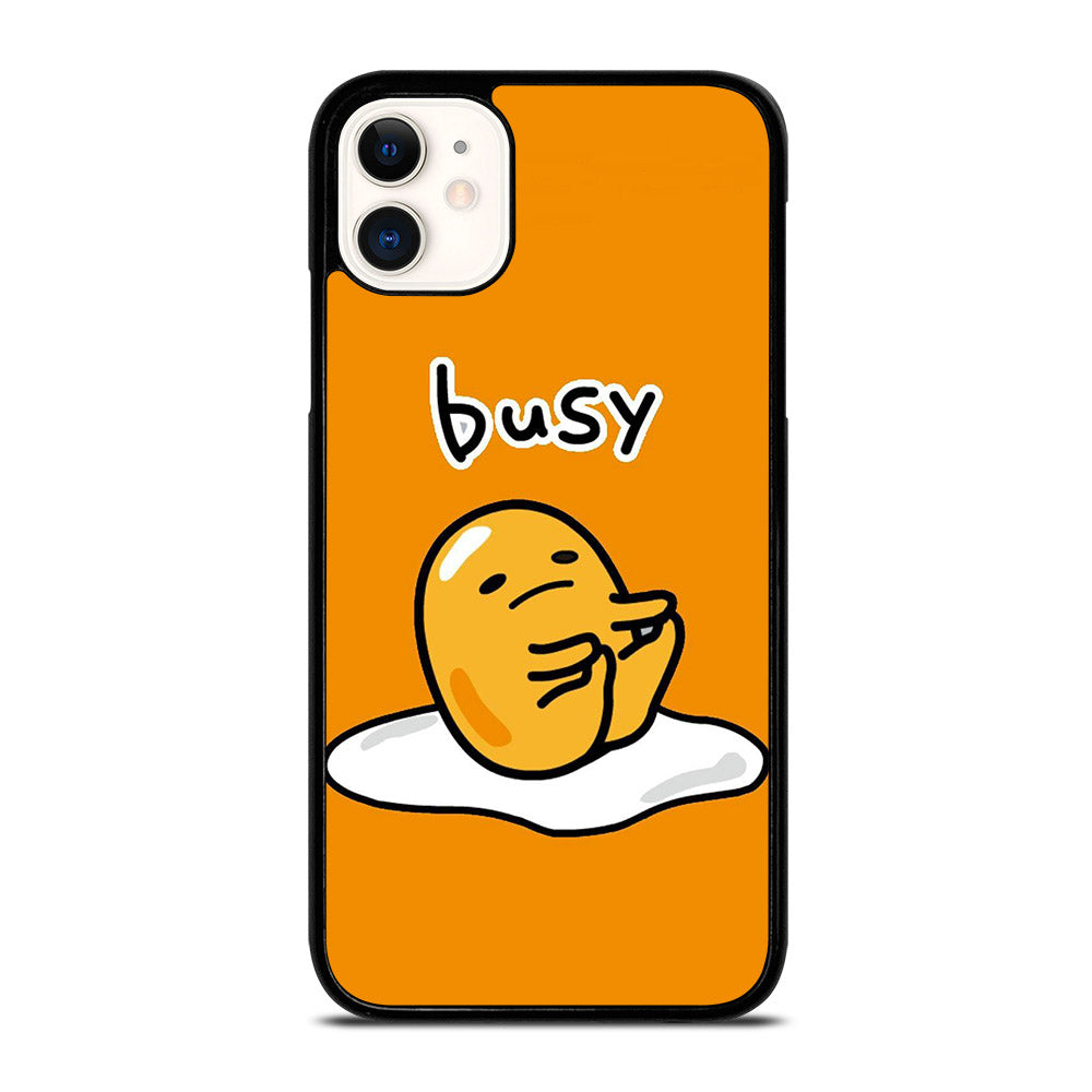 GUDETAMA LAZY EGG BUSY iPhone 11 Case Cover casecentro GUDETAMA LAZY EGG BUSY iPhone 11 Case Cover casecentro