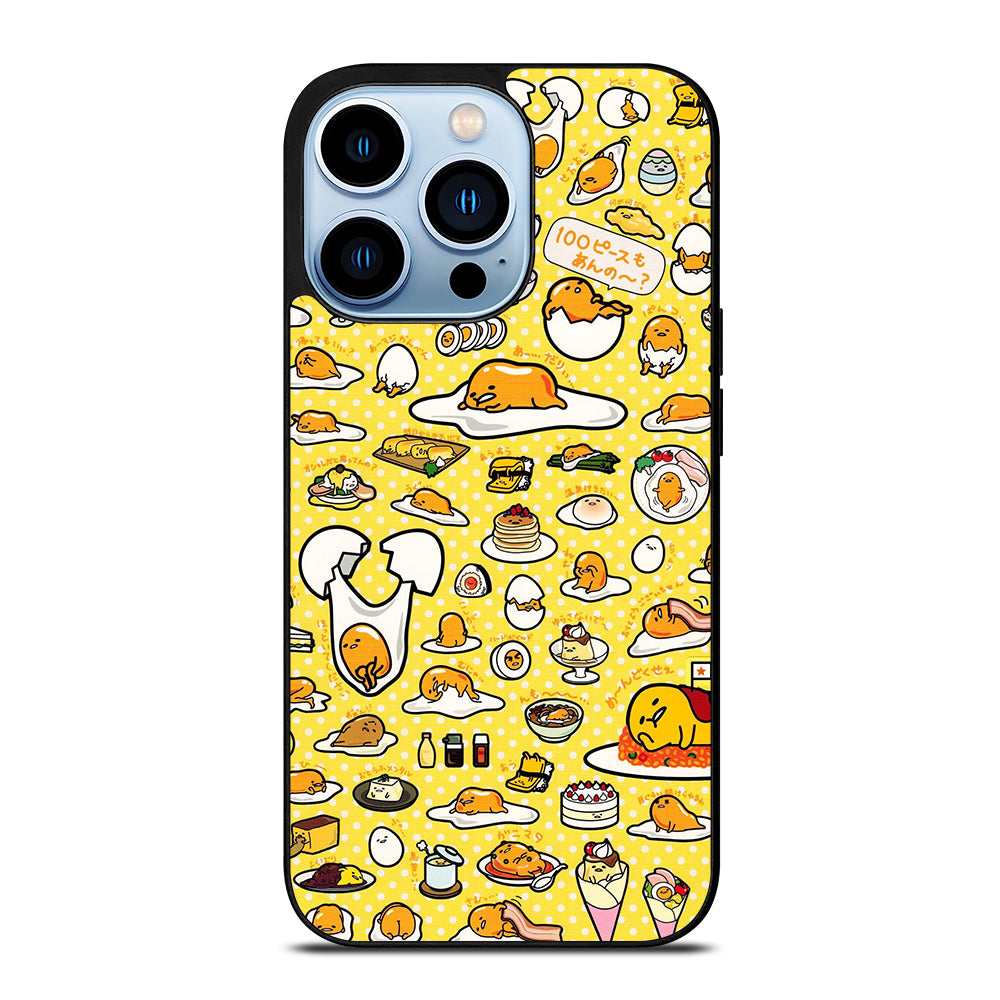 GUDETAMA LAZY EGG COLLAGE ART iPhone 13 Pro Max Case Cover