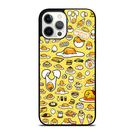 GUDETAMA LAZY EGG COLLAGE ART iPhone 12 Pro Max Case Cover