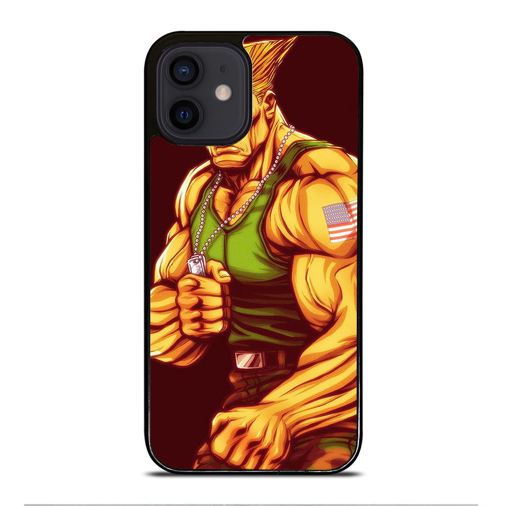 GUILE STREET FIGHTER CARTOON iPhone 12 Mini Case Cover