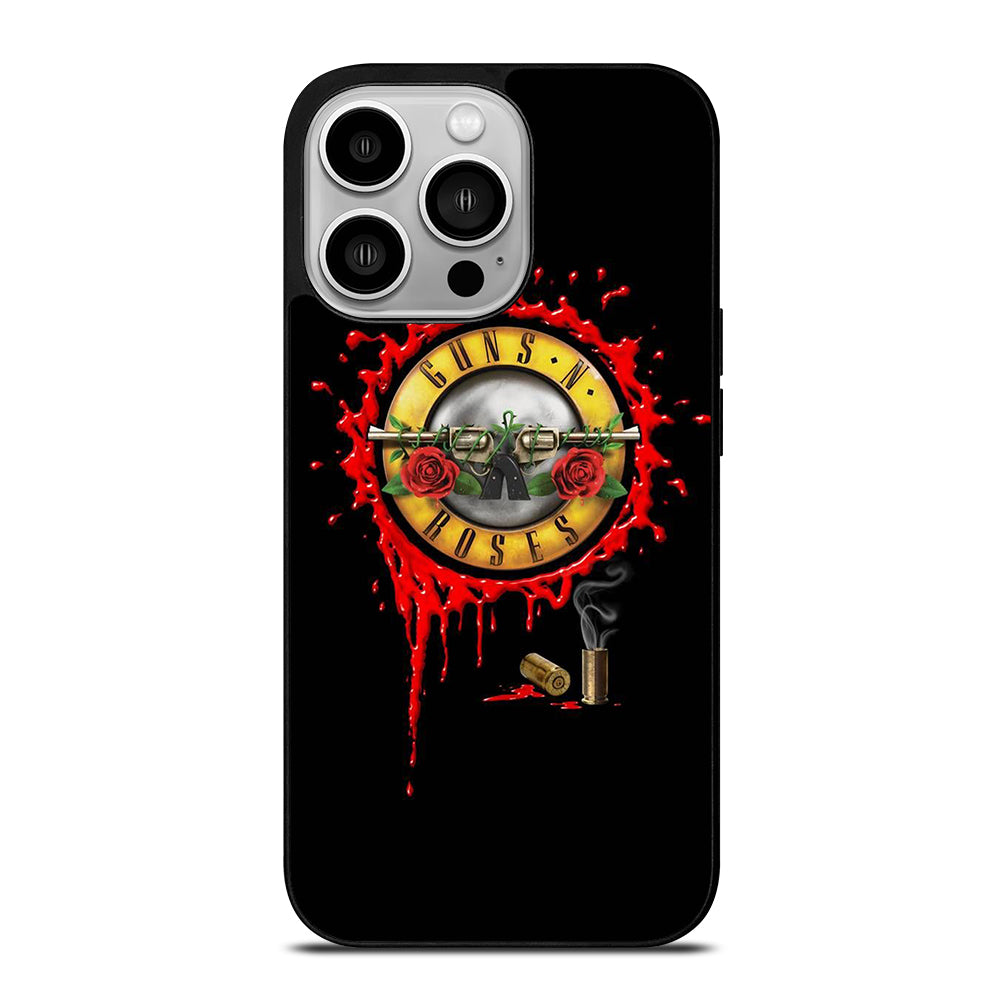 GUNS N ROSES BLACK LOGO iPhone 14 Pro Case Cover