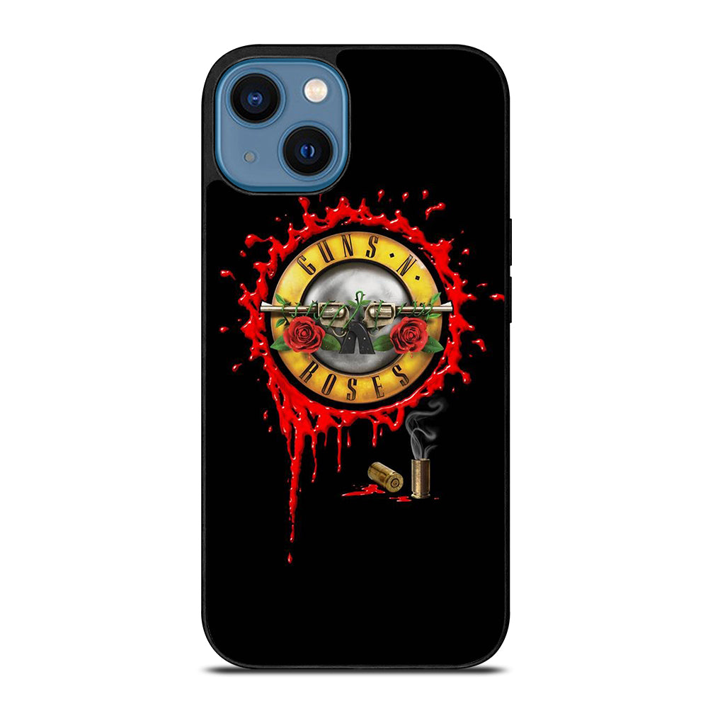 GUNS N ROSES BLACK LOGO iPhone 14 Case Cover