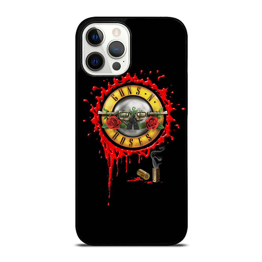 GUNS N ROSES BLACK LOGO iPhone 12 Pro Max Case Cover