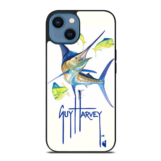 GUY HARVEY ISLAND FISH LOGO iPhone 14 Case Cover