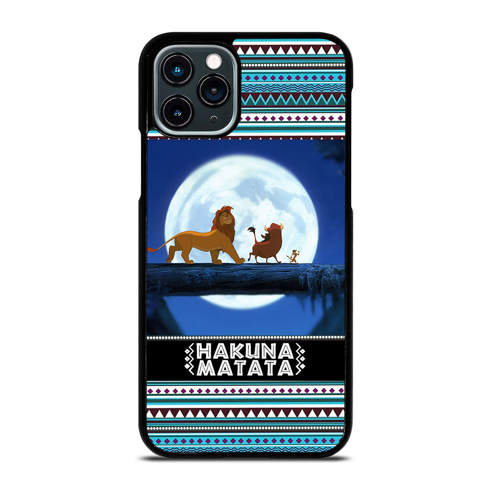 HAKUNA MATATA LION KING AZTEC PATTERN iPhone 11 Pro Case Cover