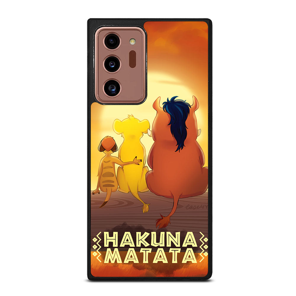 HAKUNA MATATA LION KING CARTOON Samsung Galaxy Note 20 Ultra Case Cover
