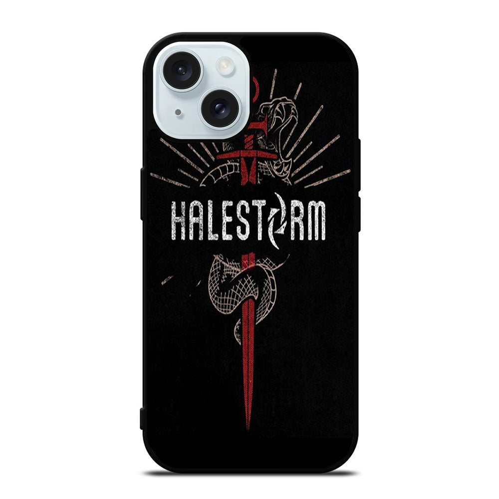 HALESTORM LZZY BAND LOGO 2 iPhone 15 Case Cover