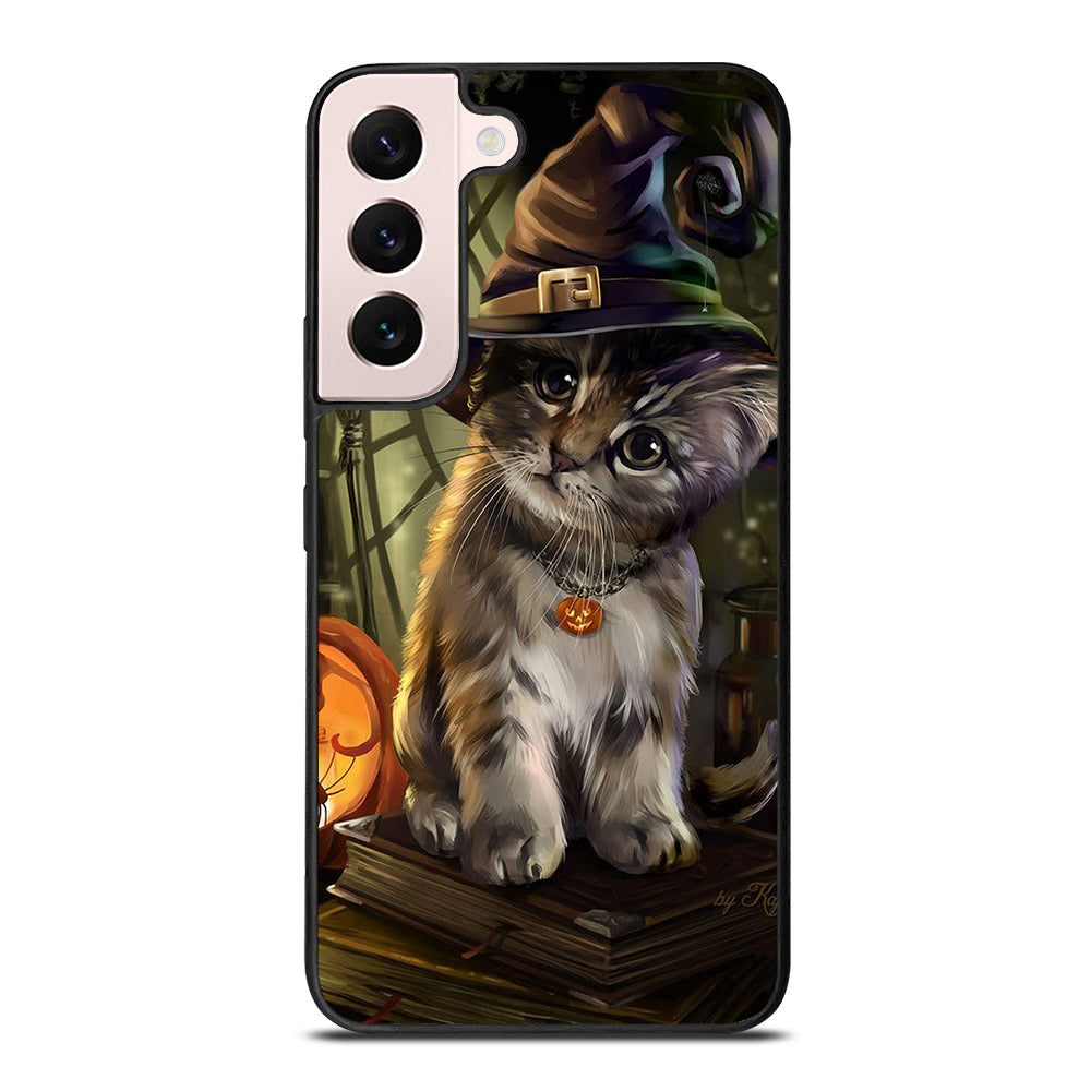 HALLOWEEN CAT CUTE Samsung Galaxy S22 Plus Case Cover