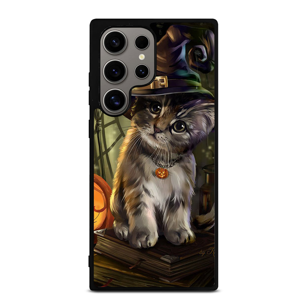 HALLOWEEN CAT CUTE Samsung Galaxy S24 Ultra Case Cover
