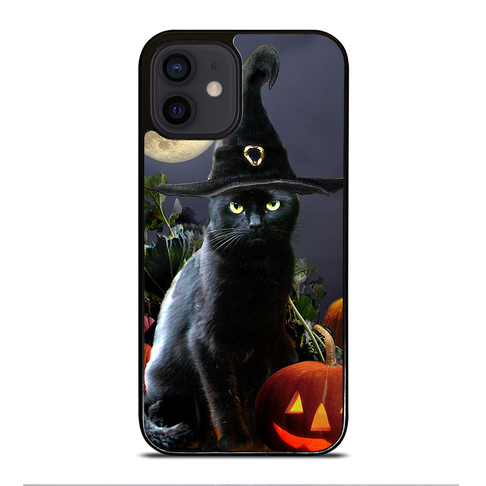HALLOWEEN CAT PUMPKIN iPhone 12 Mini Case Cover
