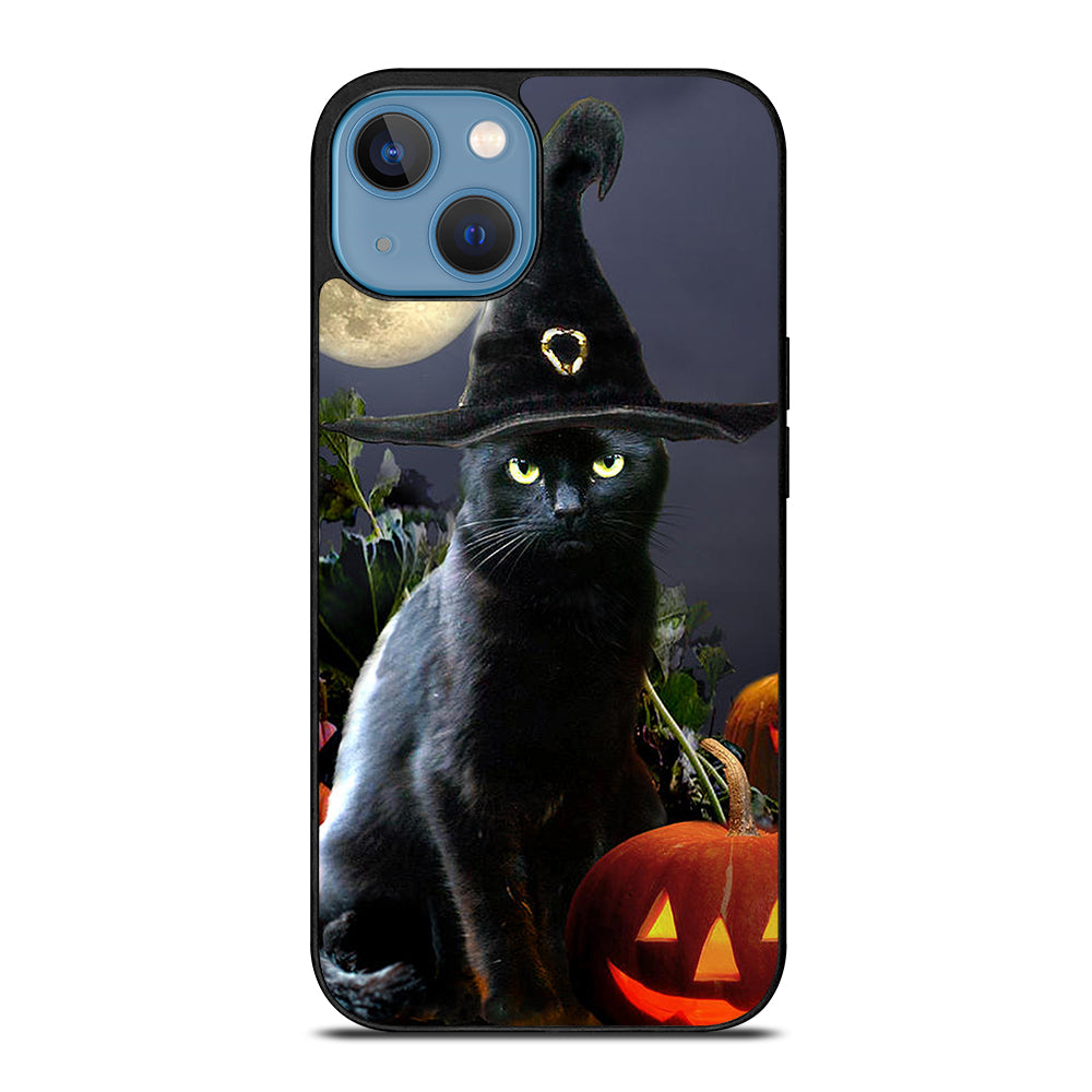 HALLOWEEN CAT PUMPKIN iPhone 13 Case Cover
