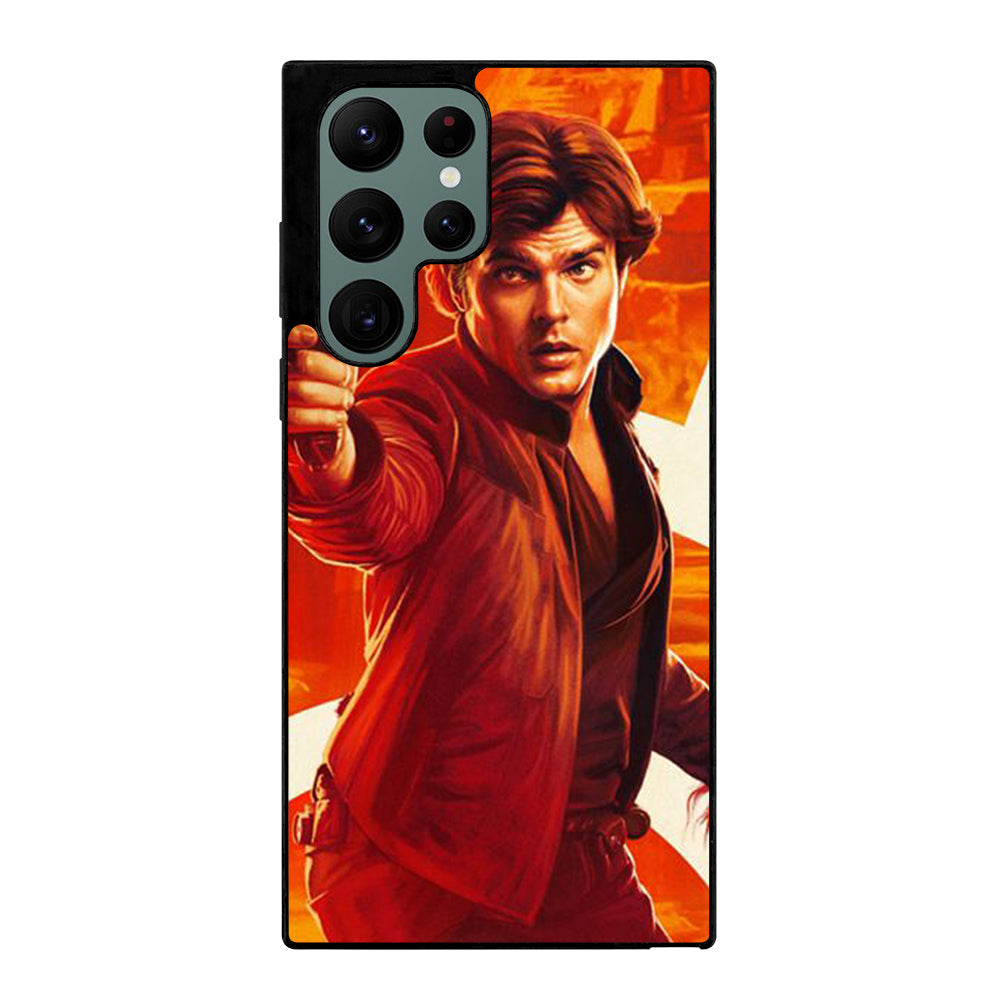HANS SOLO STAR WARS POSTER Samsung Galaxy S22 Ultra Case Cover