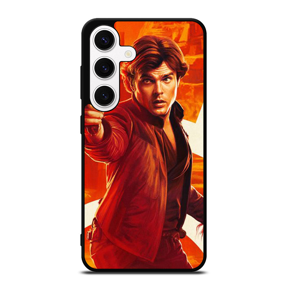 HANS SOLO STAR WARS POSTER Samsung Galaxy S24 Case Cover