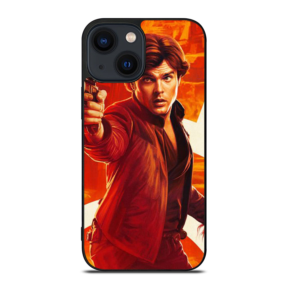HANS SOLO STAR WARS POSTER iPhone 14 Plus Case Cover