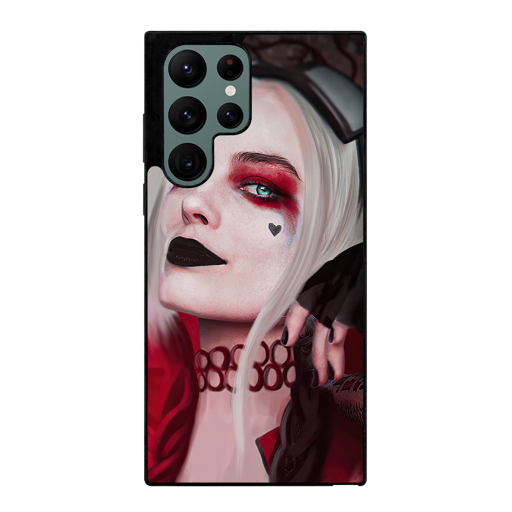 HARLEY QUINN FACE Samsung Galaxy S22 Ultra Case Cover