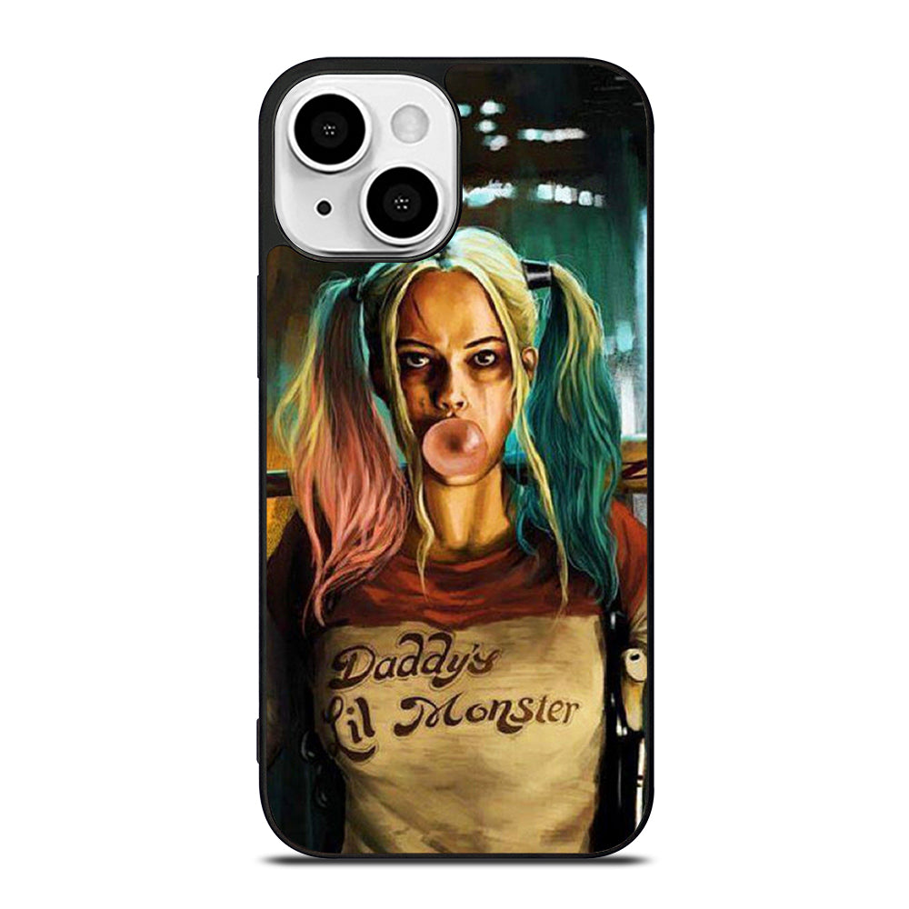 HARLEY QUINN BUBBLE GUM iPhone 13 Mini Case Cover