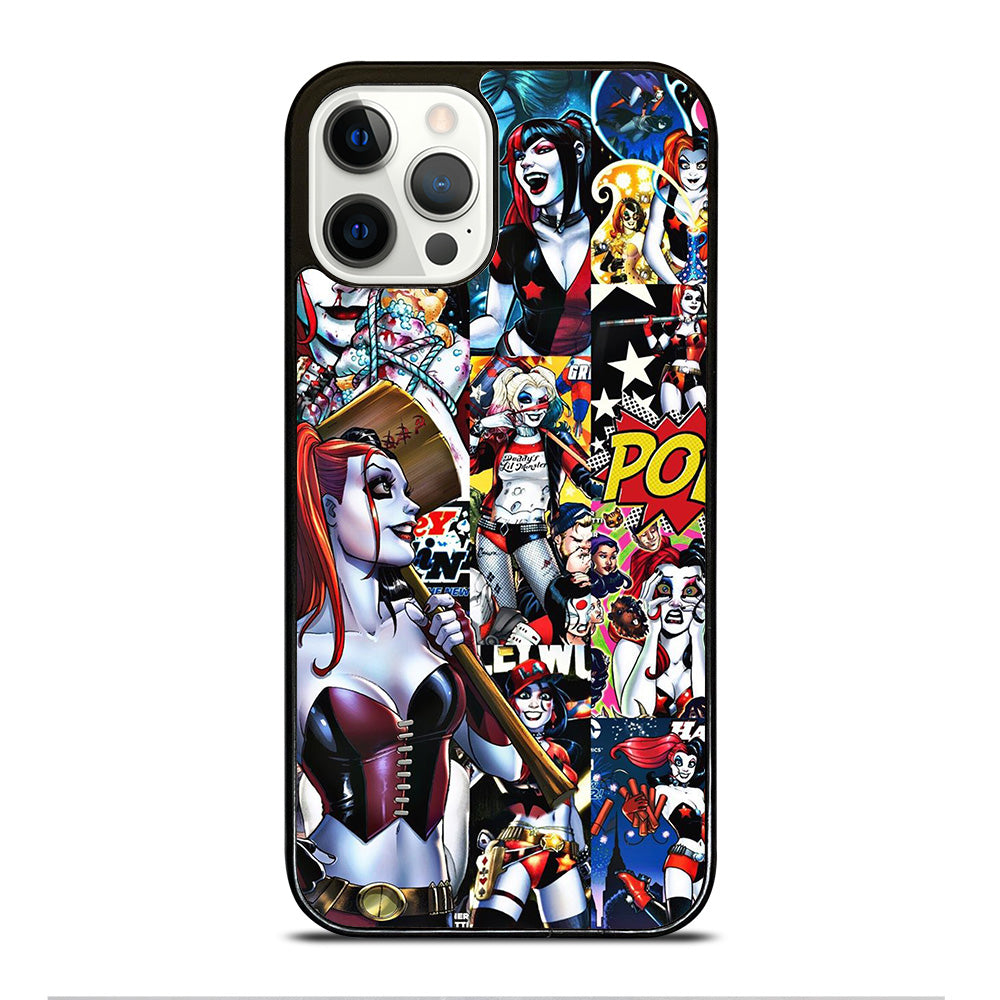 HARLEY QUINN COLLAGE iPhone 12 Pro Case Cover