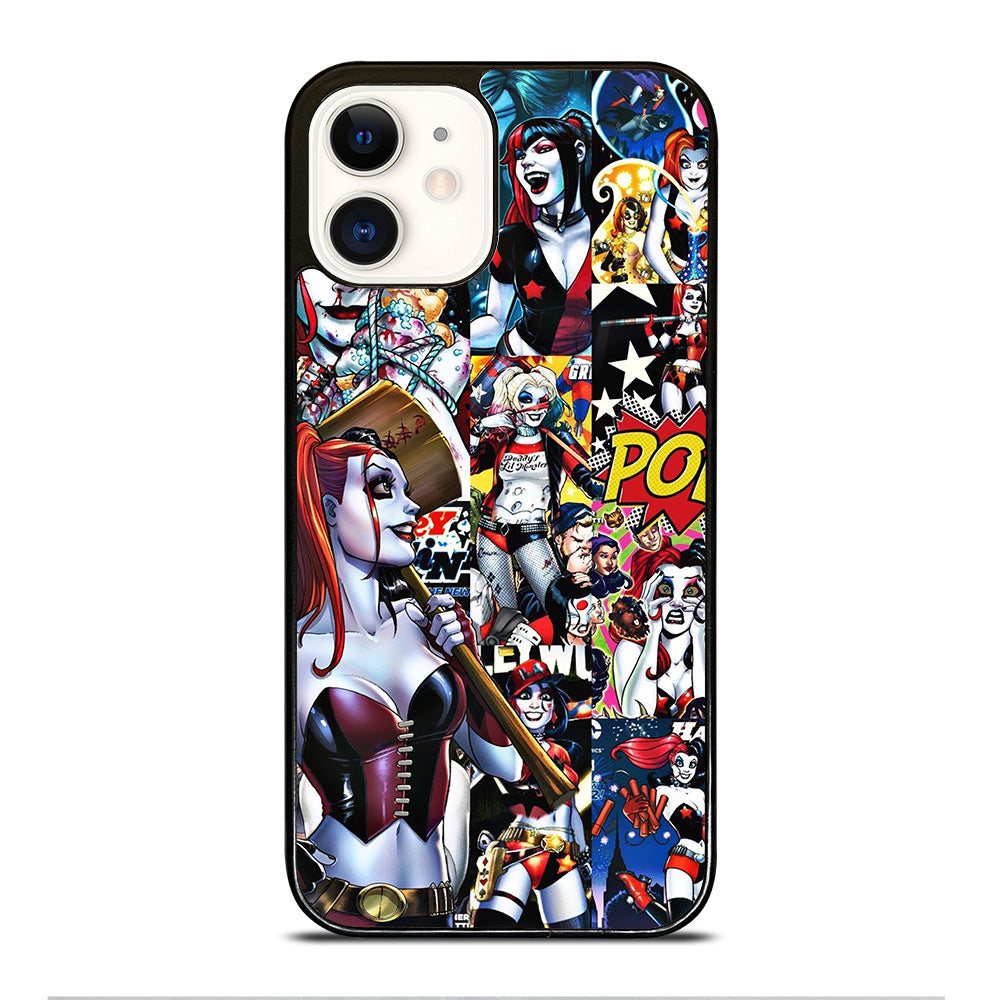 HARLEY QUINN COLLAGE iPhone 12 Case Cover