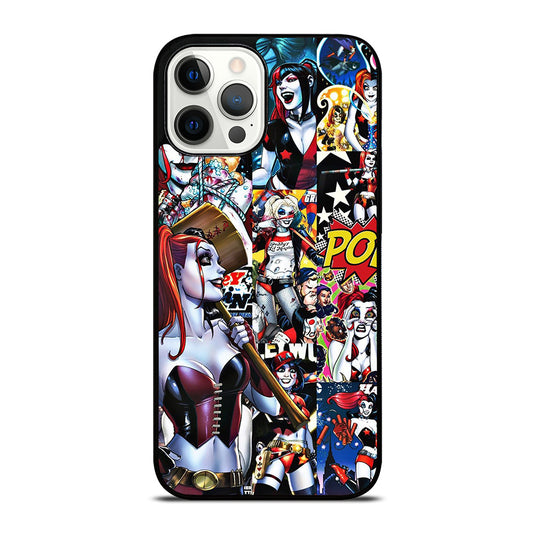 HARLEY QUINN COLLAGE iPhone 12 Pro Max Case Cover
