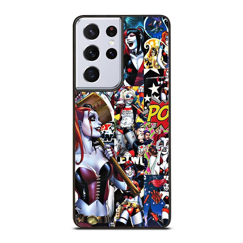 HARLEY QUINN COLLAGE Samsung Galaxy S21 Ultra Case Cover