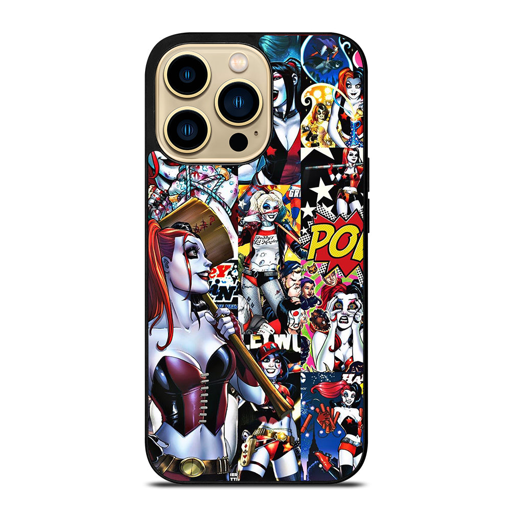 HARLEY QUINN COLLAGE iPhone 14 Pro Max Case Cover