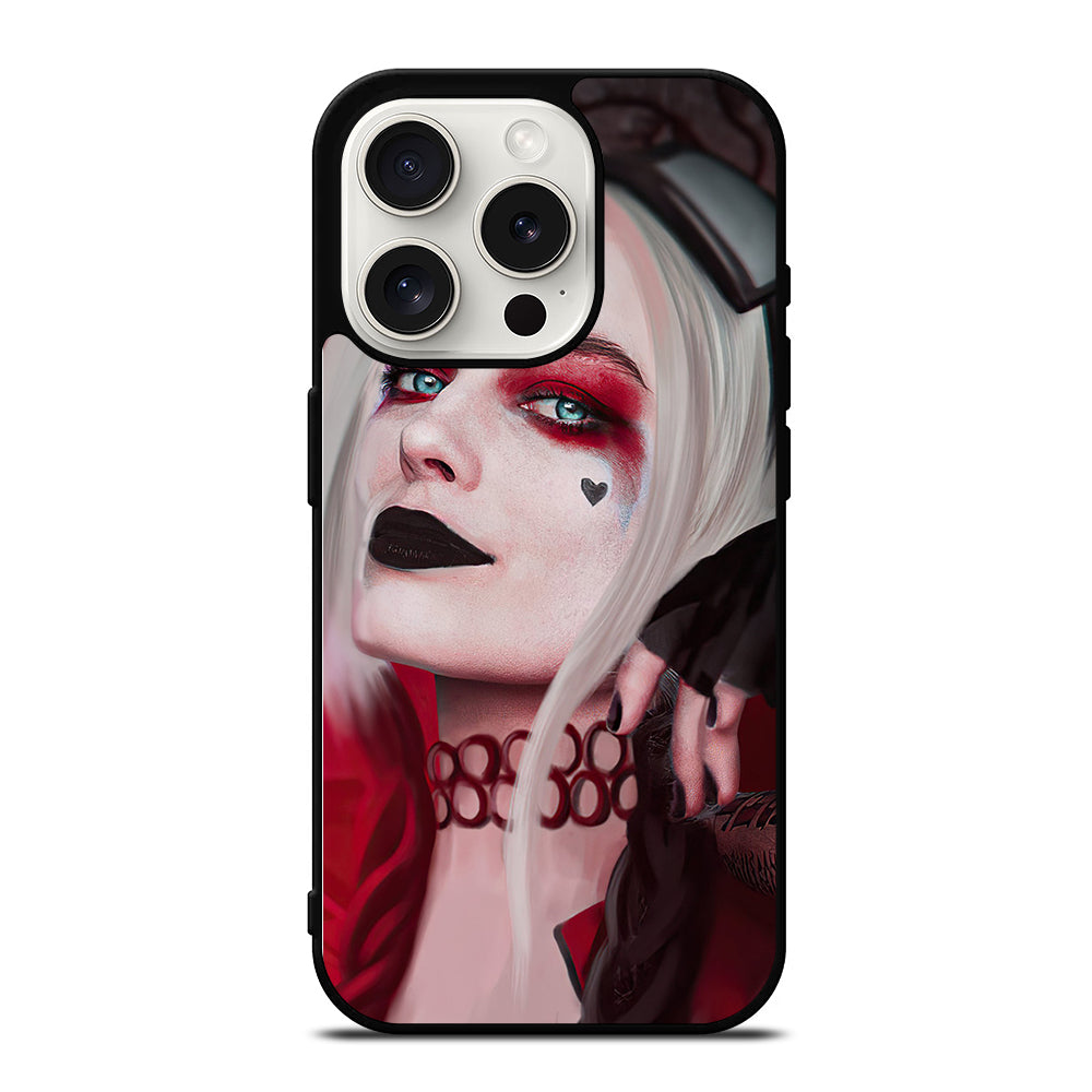 HARLEY QUINN FACE iPhone 15 Pro Case Cover