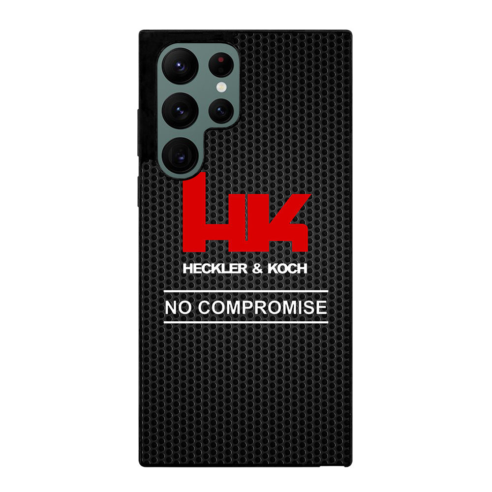 HECKLER AND KOCH METAL LOGO Samsung Galaxy S22 Ultra Case Cover