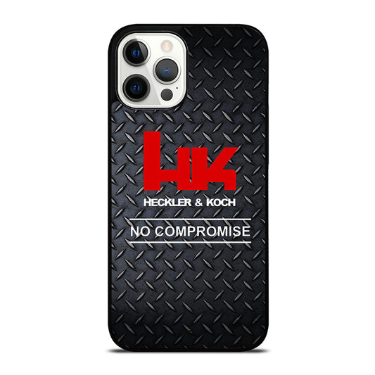 HECKLER AND KOCH METAL LOGO 2 iPhone 12 Pro Max Case Cover