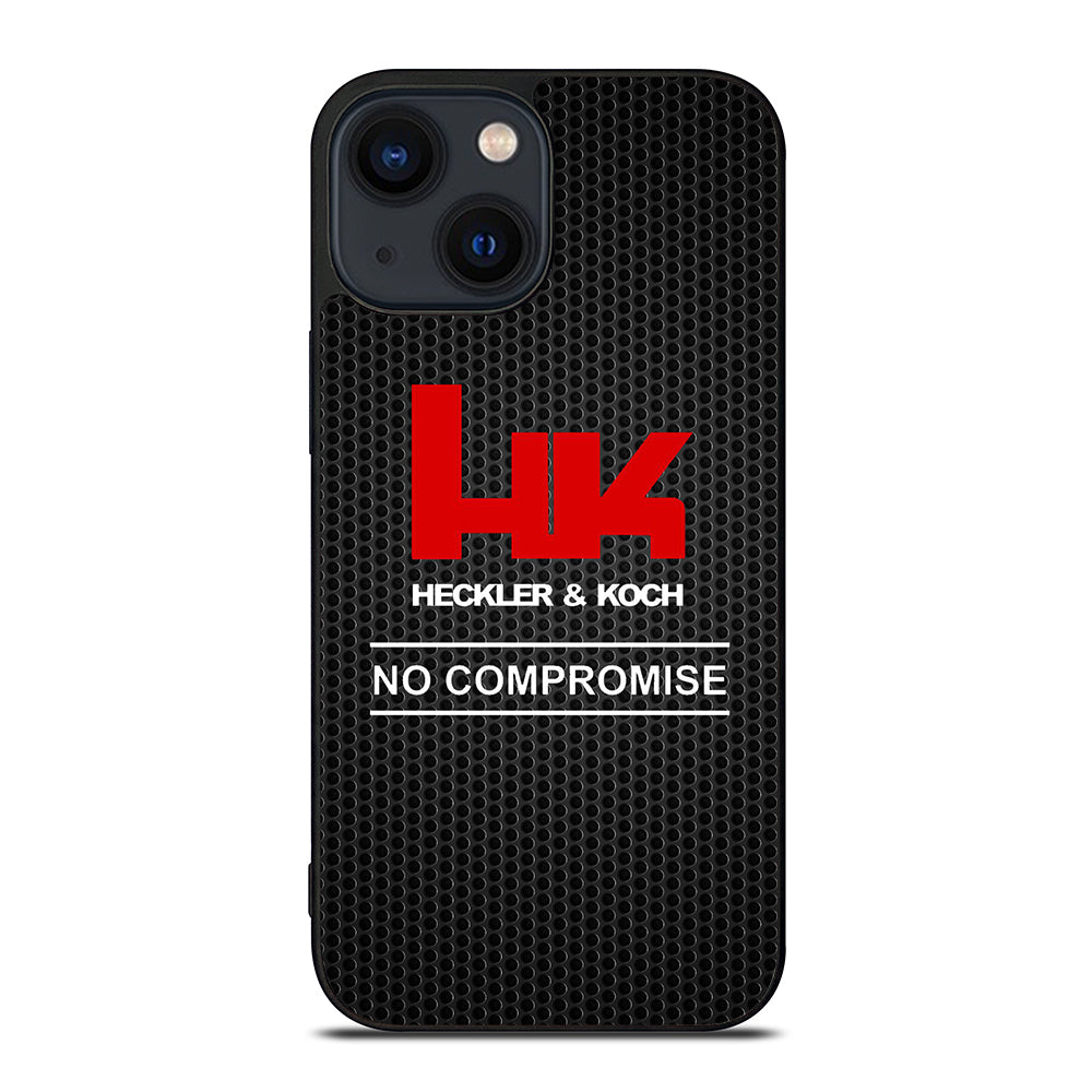 HECKLER AND KOCH METAL LOGO iPhone 14 Plus Case Cover