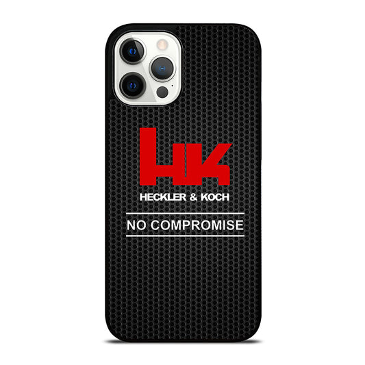 HECKLER AND KOCH METAL LOGO iPhone 12 Pro Max Case Cover