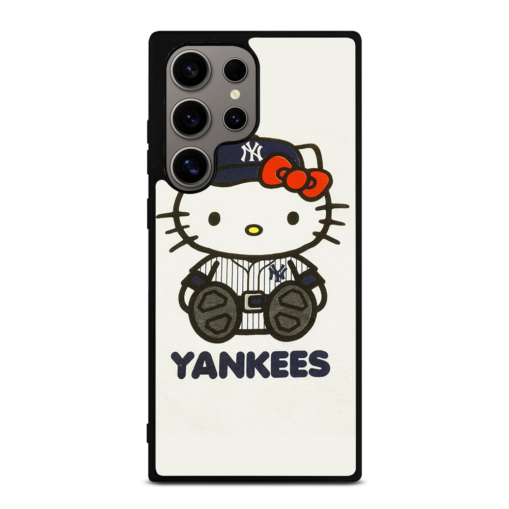 HELLO KITTY NEW YORK YANKEES 1 Samsung Galaxy S24 Ultra Case Cover