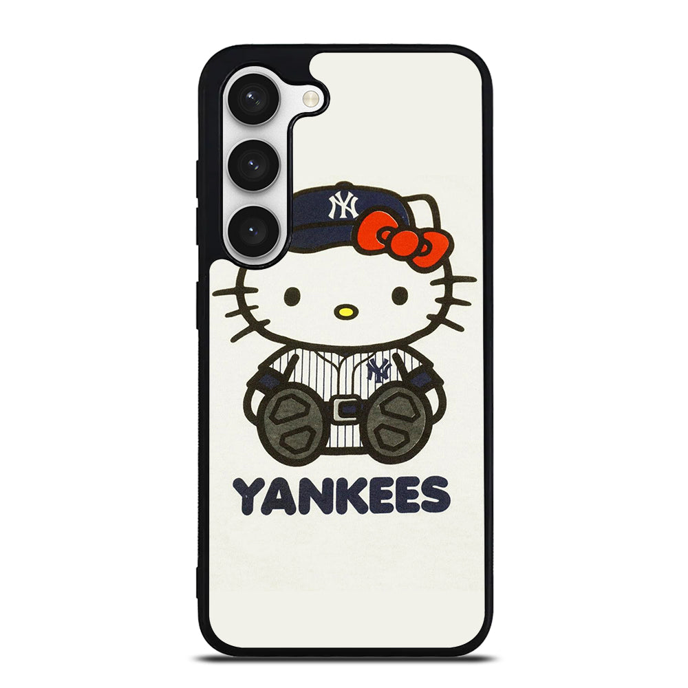 HELLO KITTY NEW YORK YANKEES 1 Samsung Galaxy S23 Case Cover